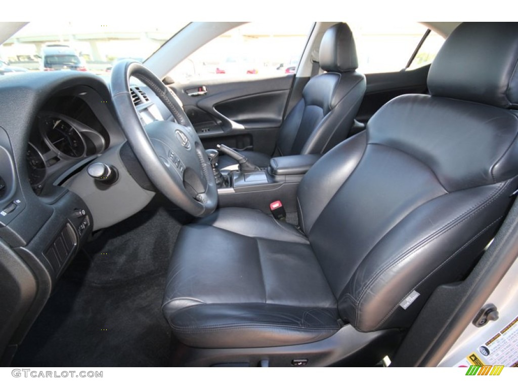 Black Interior 2006 Lexus IS 250 Photo #56326559
