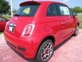 Rosso (Red) 2012 Fiat 500 Sport Exterior