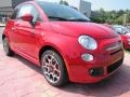 Rosso (Red) 2012 Fiat 500 Sport Exterior