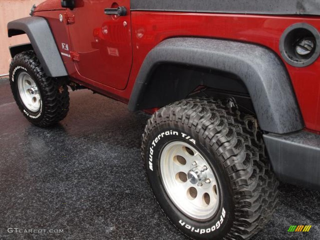 2009 Wrangler X 4x4 - Red Rock Crystal Pearl Coat / Dark Slate Gray/Medium Slate Gray photo #4