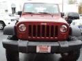 2009 Red Rock Crystal Pearl Coat Jeep Wrangler X 4x4  photo #8