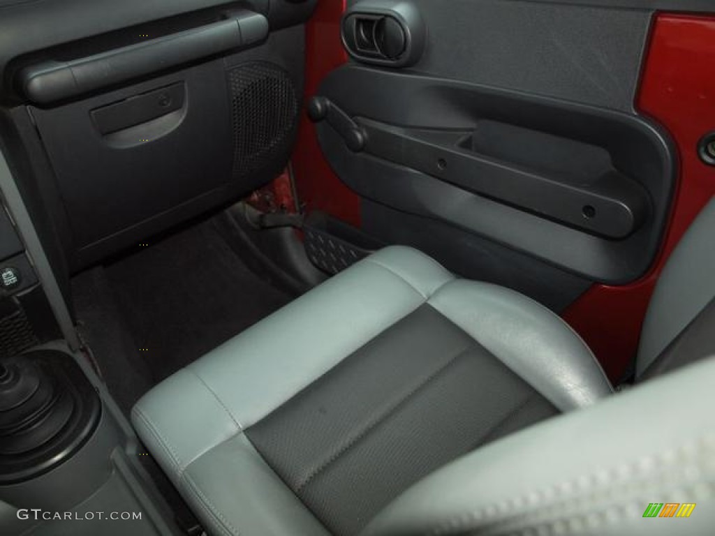 2009 Wrangler X 4x4 - Red Rock Crystal Pearl Coat / Dark Slate Gray/Medium Slate Gray photo #13