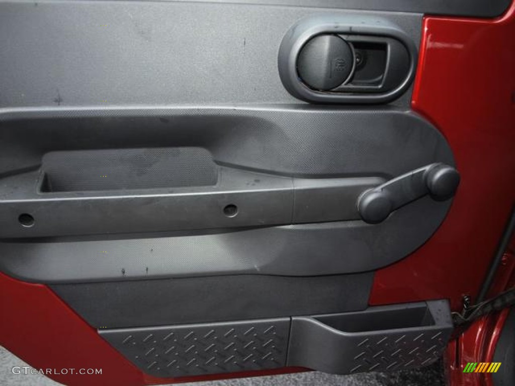 2009 Wrangler X 4x4 - Red Rock Crystal Pearl Coat / Dark Slate Gray/Medium Slate Gray photo #15