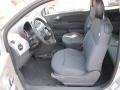 Tessuto Grigio/Nero (Grey/Black) 2012 Fiat 500 Pop Interior Color