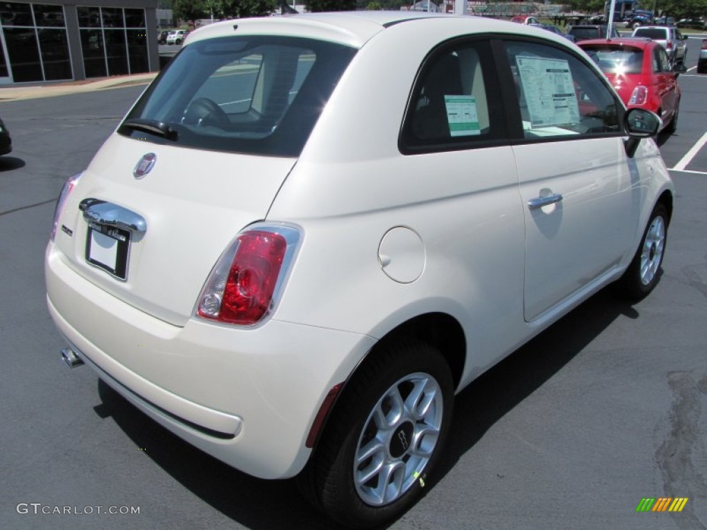 Bianco Perla (Pearl White) 2012 Fiat 500 Pop Exterior Photo #56327099