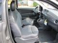 Tessuto Grigio/Nero (Grey/Black) 2012 Fiat 500 Pop Interior Color