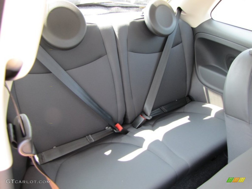 2012 500 Pop - Giallo (Yellow) / Tessuto Grigio/Nero (Grey/Black) photo #8