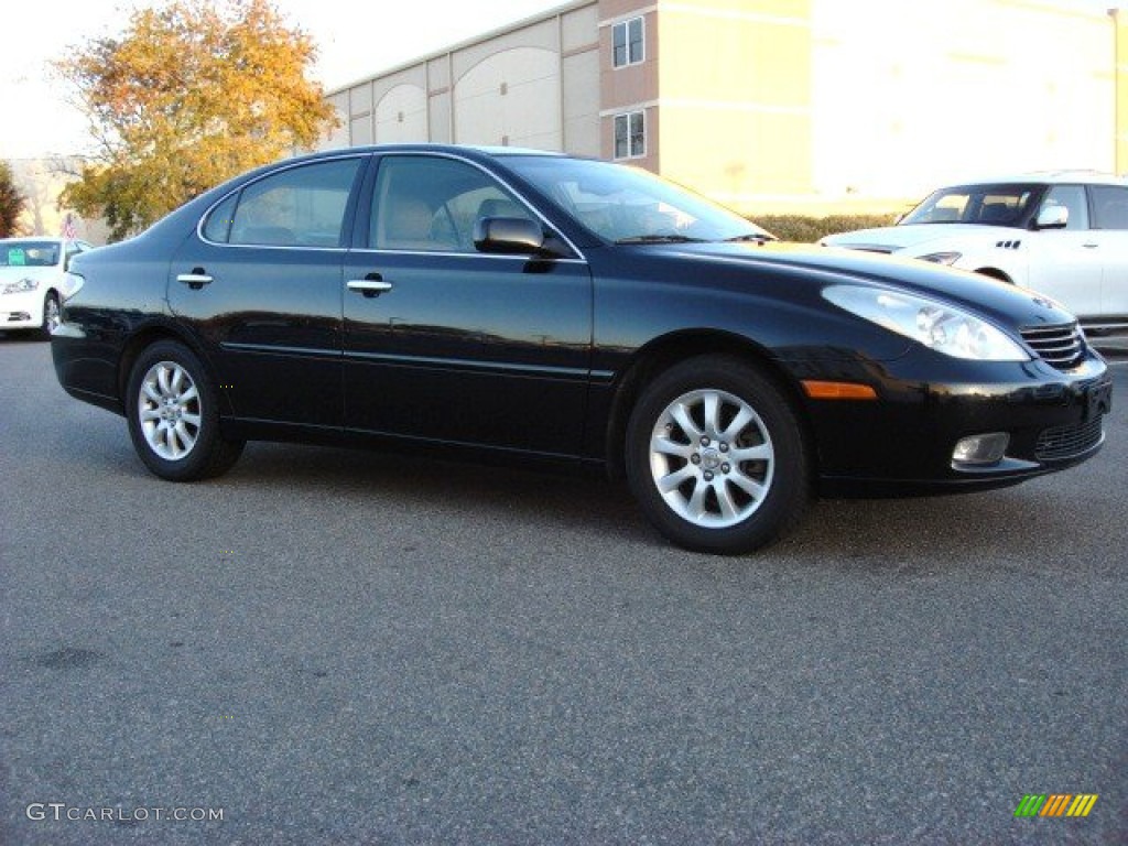 2002 ES 300 - Black Onyx / Ivory photo #2
