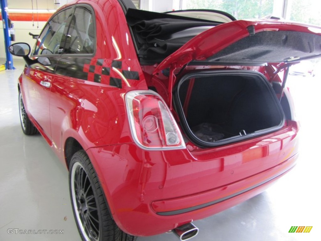 2012 Fiat 500 c cabrio Pop Trunk Photo #56328056