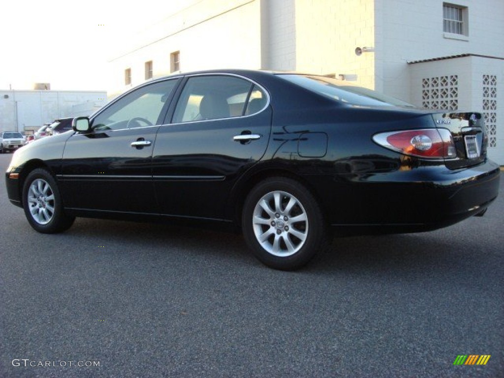 2002 ES 300 - Black Onyx / Ivory photo #5