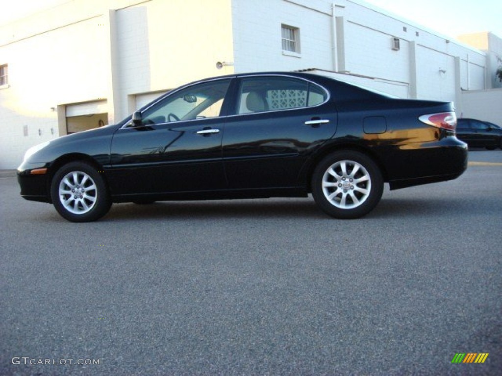 2002 ES 300 - Black Onyx / Ivory photo #6
