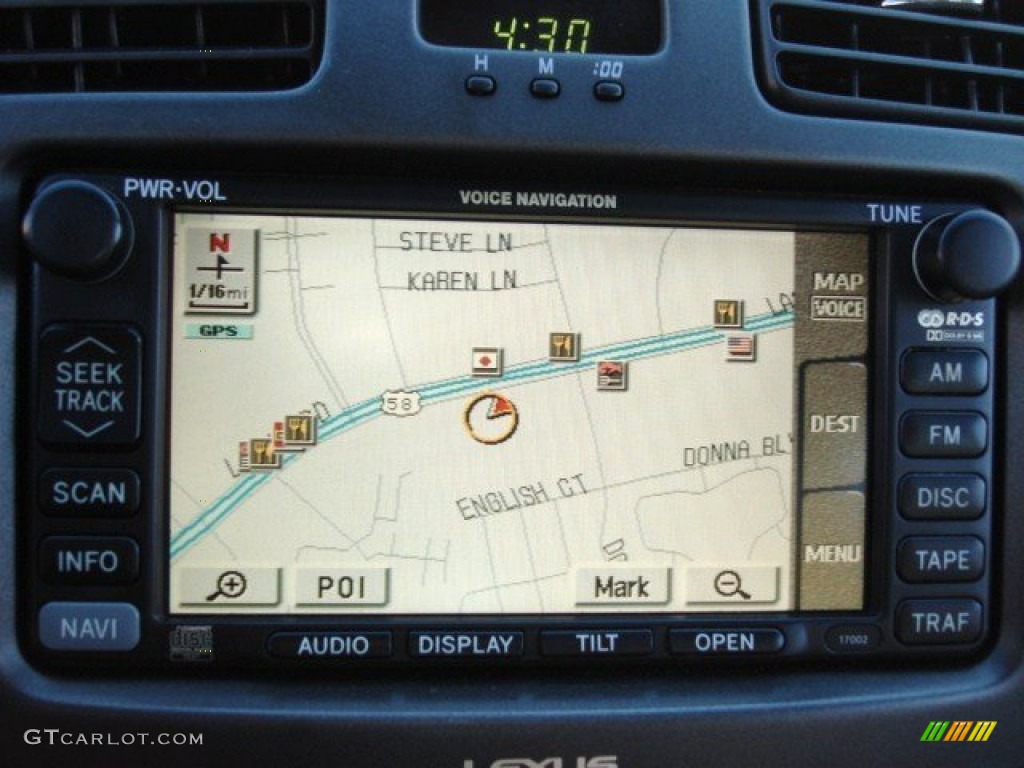 2002 ES 300 - Black Onyx / Ivory photo #16