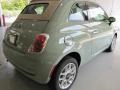 2012 Verde Chiaro (Light Green) Fiat 500 c cabrio Pop  photo #3