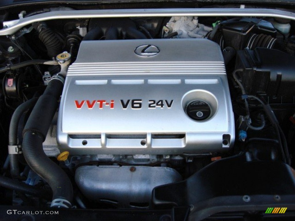 2002 ES 300 - Black Onyx / Ivory photo #25