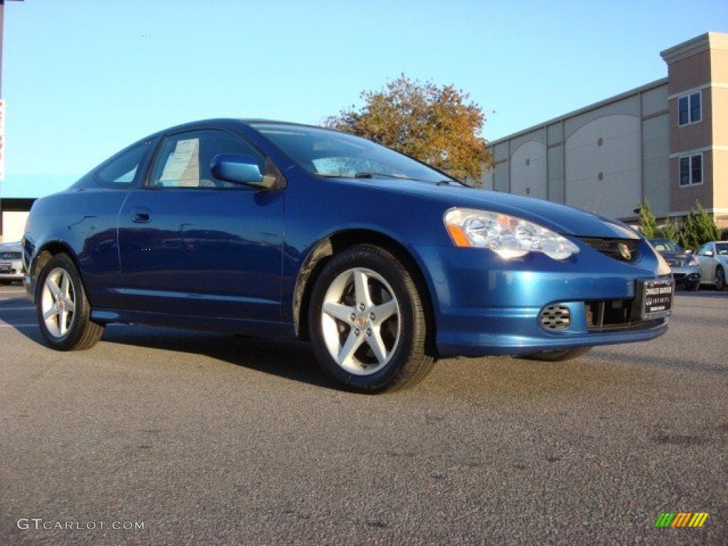 2002 RSX Type S Sports Coupe - Arctic Blue Pearl / Ebony Black photo #1
