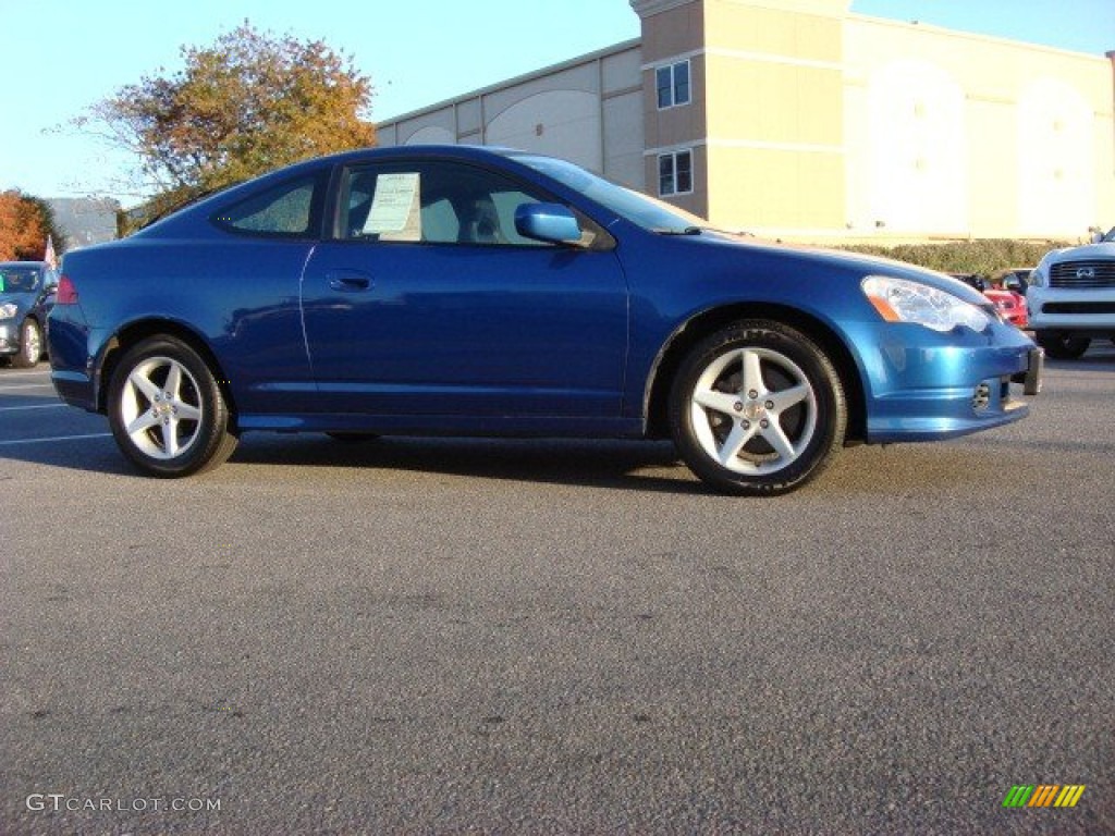2002 RSX Type S Sports Coupe - Arctic Blue Pearl / Ebony Black photo #2
