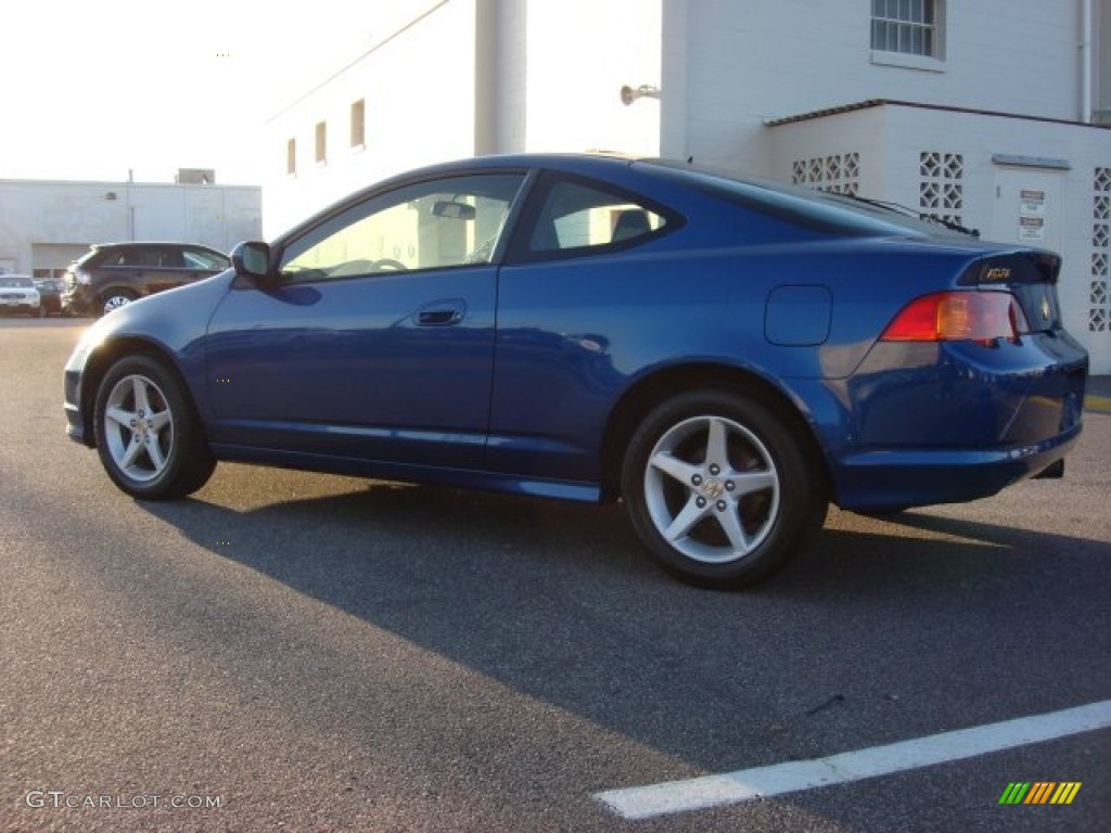 2002 RSX Type S Sports Coupe - Arctic Blue Pearl / Ebony Black photo #5