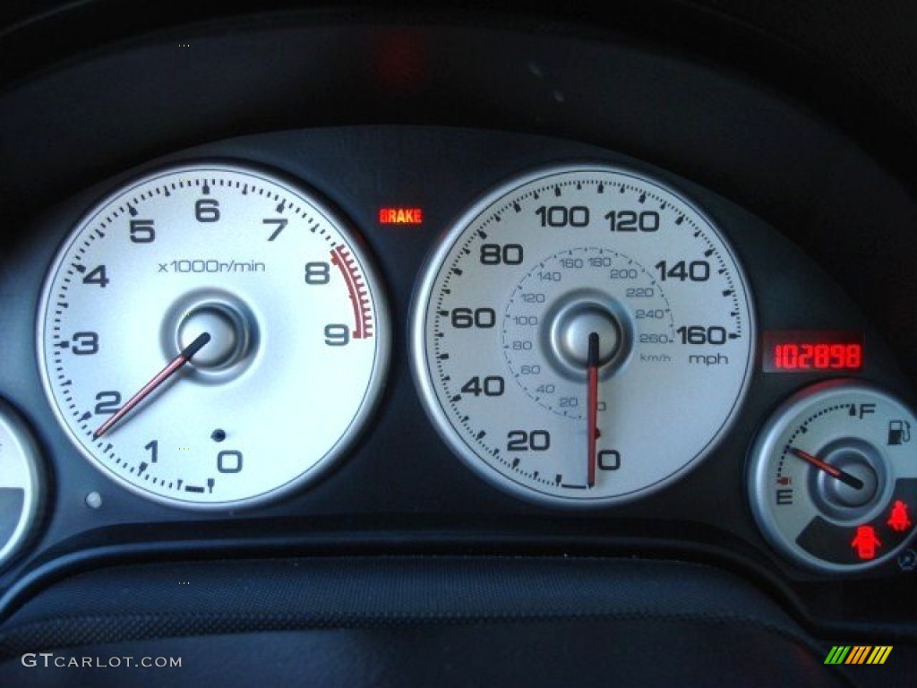 2002 Acura RSX Type S Sports Coupe Gauges Photo #56328332