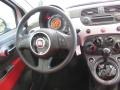 Tessuto Rosso/Nero (Red/Black) Dashboard Photo for 2012 Fiat 500 #56328680
