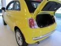 2012 Giallo (Yellow) Fiat 500 c cabrio Lounge  photo #7