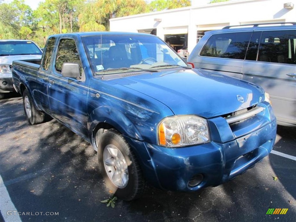 2003 Electric Blue Metallic Nissan Frontier XE King Cab 56275017 Photo