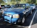 2003 Electric Blue Metallic Nissan Frontier XE King Cab  photo #4