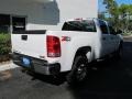 2008 Summit White GMC Sierra 2500HD SLE Crew Cab 4x4  photo #3