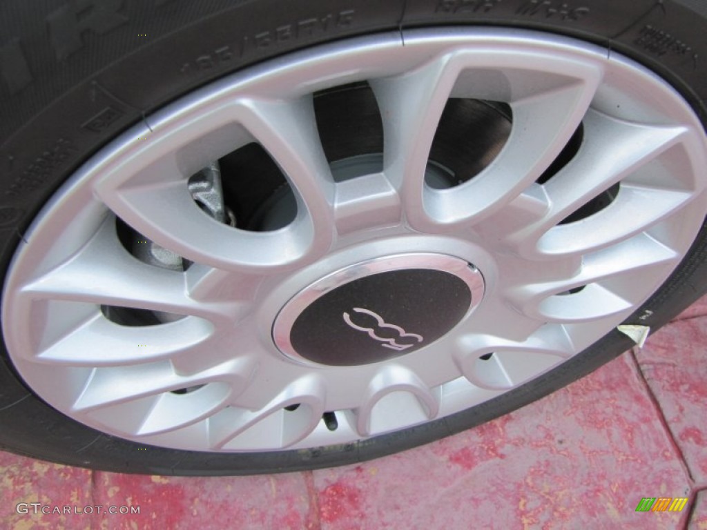 2012 Fiat 500 Lounge Wheel Photo #56329017