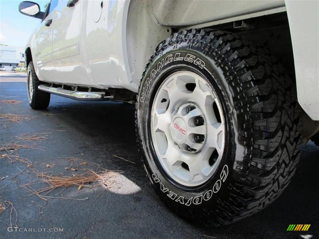 2008 GMC Sierra 2500HD SLE Crew Cab 4x4 Wheel Photo #56329034