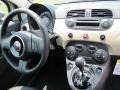 Tessuto Grigio/Nero (Grey/Black) 2012 Fiat 500 Lounge Dashboard