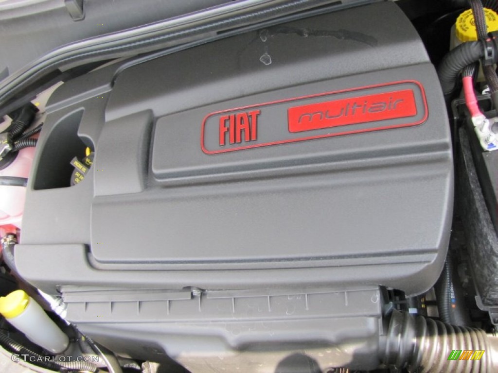 2012 Fiat 500 Lounge 1.4 Liter SOHC 16-Valve MultiAir 4 Cylinder Engine Photo #56329085