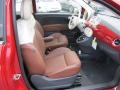 Pelle Marrone/Avorio (Brown/Ivory) Interior Photo for 2012 Fiat 500 #56329176