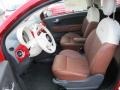 2012 Rosso Brillante (Red) Fiat 500 Lounge  photo #6