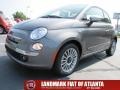 2012 Grigio (Grey) Fiat 500 Lounge  photo #1