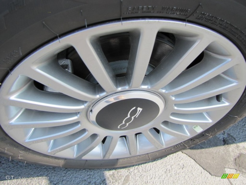 2012 Fiat 500 Lounge Wheel Photo #56329494