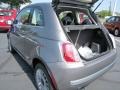 2012 Grigio (Grey) Fiat 500 Lounge  photo #7