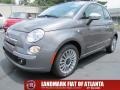 2012 Grigio (Grey) Fiat 500 Lounge  photo #1