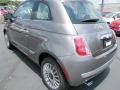 2012 Grigio (Grey) Fiat 500 Lounge  photo #2