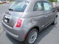 2012 Grigio (Grey) Fiat 500 Lounge  photo #3