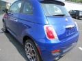 2012 Azzurro (Blue) Fiat 500 Sport  photo #2