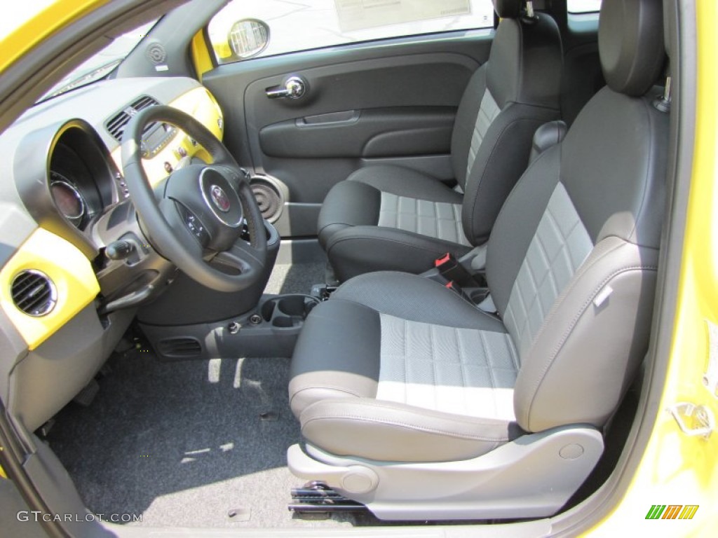 Sport Tessuto Nero/Nero (Black/Black) Interior 2012 Fiat 500 Sport Photo #56329933