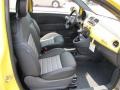 2012 Giallo (Yellow) Fiat 500 Sport  photo #9