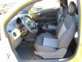 Sport Tessuto Nero/Nero (Black/Black) 2012 Fiat 500 Sport Interior Color