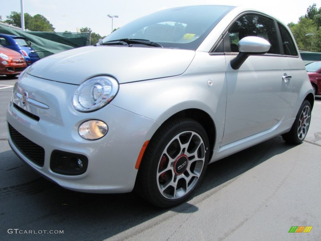 Argento (Silver) Fiat 500