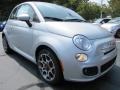 2012 Argento (Silver) Fiat 500 Sport  photo #4