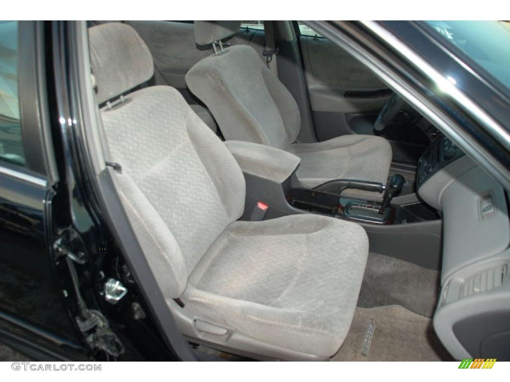 2002 Accord SE Sedan - Nighthawk Black Pearl / Quartz Gray photo #20
