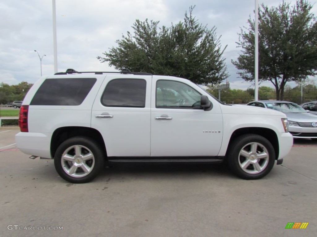 Summit White 2008 Chevrolet Tahoe LT 4x4 Exterior Photo #56330916