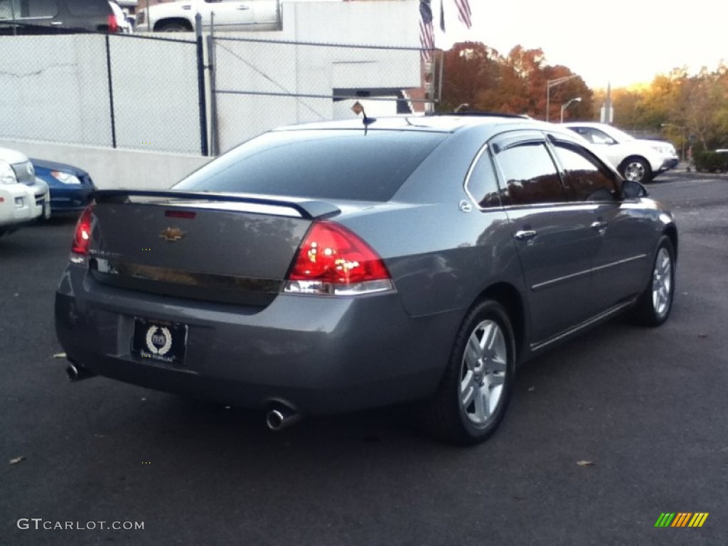 2007 Impala LTZ - Dark Silver Metallic / Gray photo #4