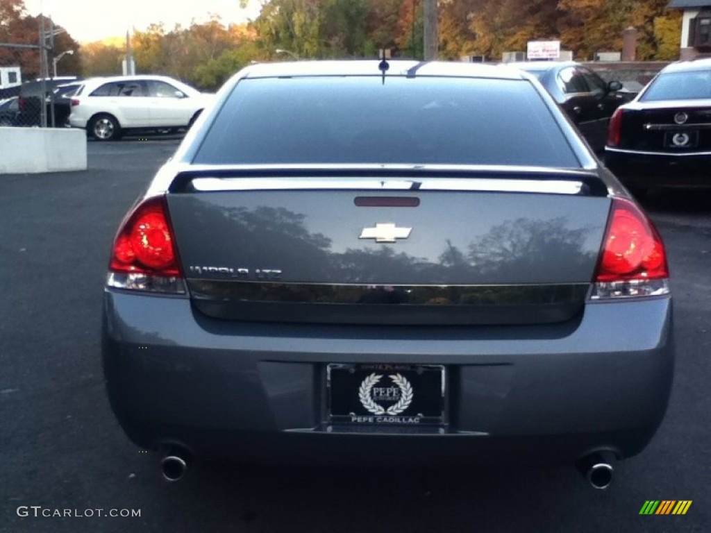 2007 Impala LTZ - Dark Silver Metallic / Gray photo #5