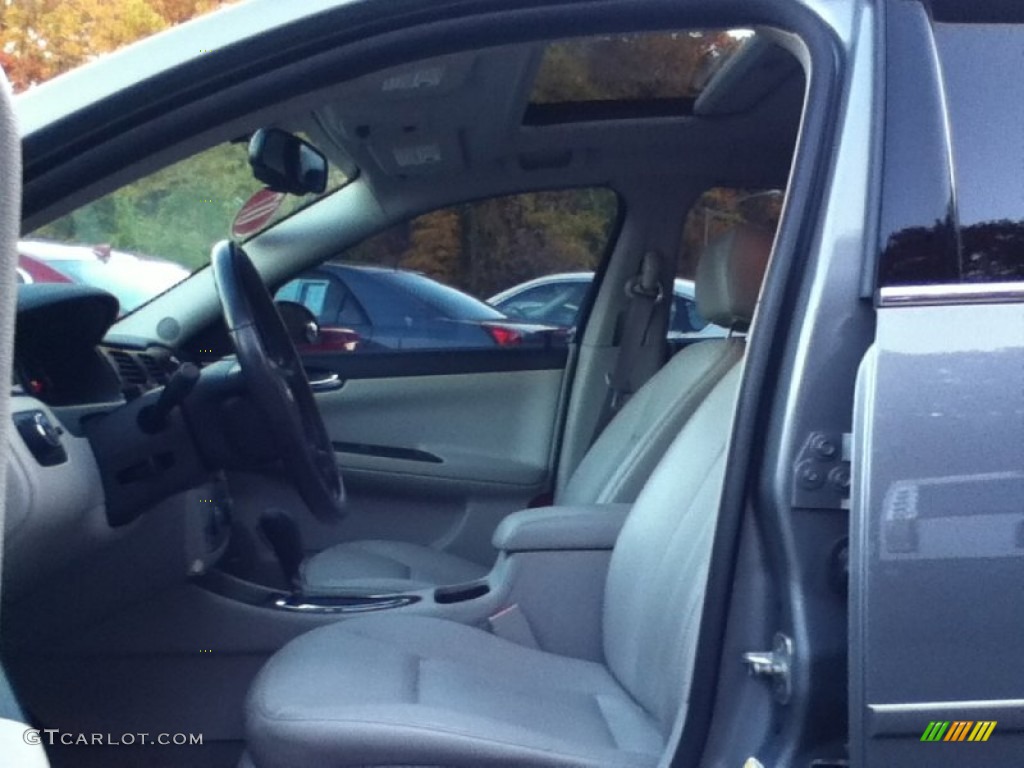 2007 Impala LTZ - Dark Silver Metallic / Gray photo #9